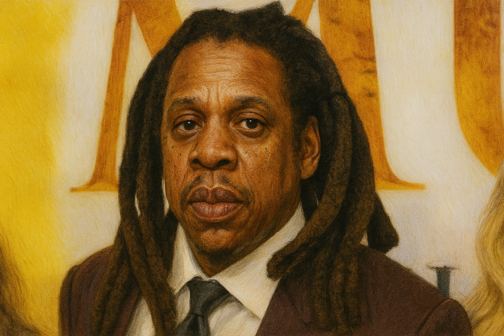 Jay-Z 嘻哈傳奇人物肖像照